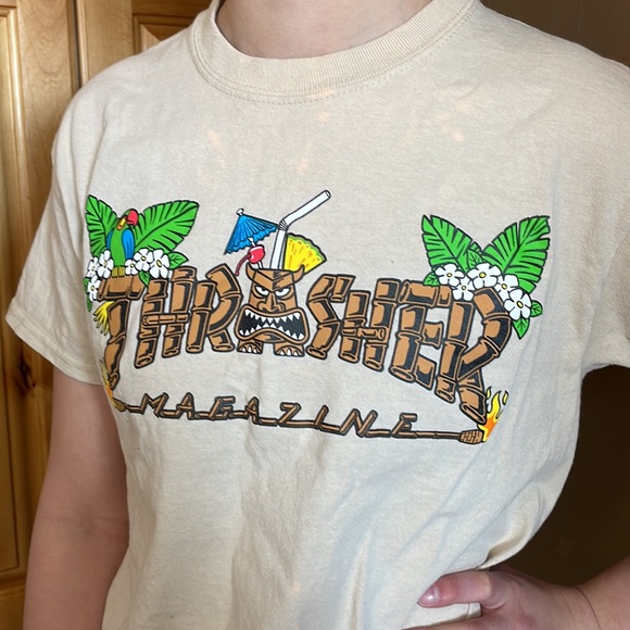 Skater Thrasher Magazine T Shirt - Picture 3 of 8